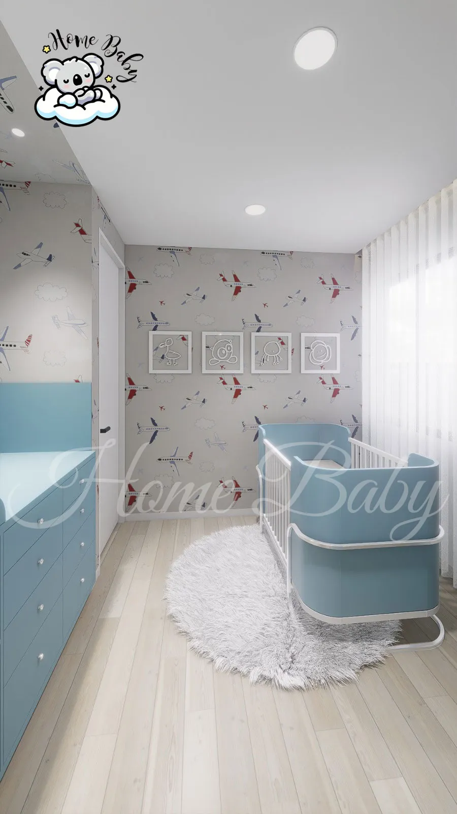 decoración de habitación infantil para bebé en cali