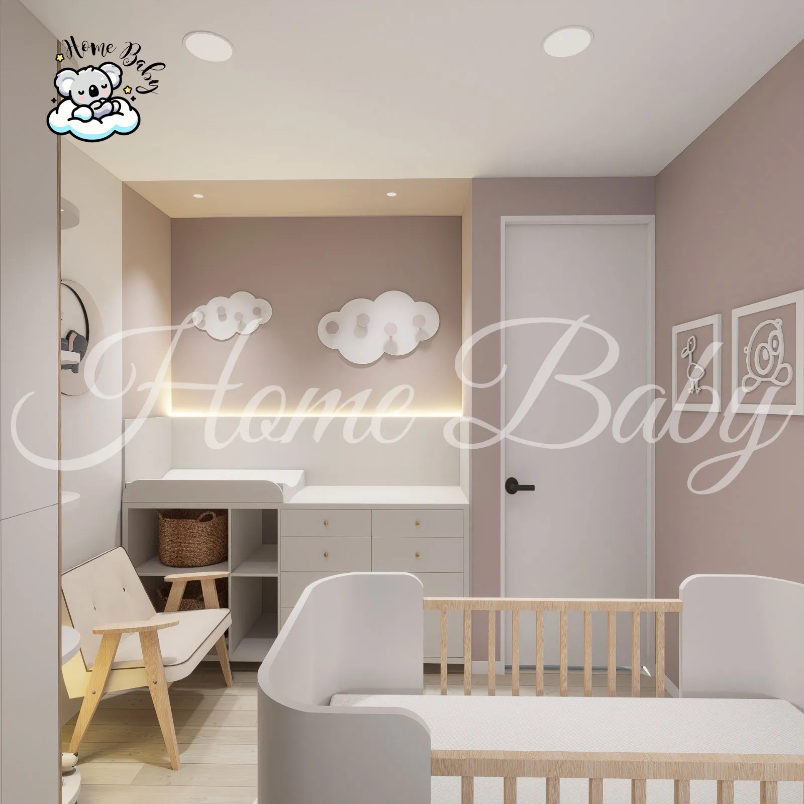 diseño, creación y decoración de habitación infantil para niña en bogotá